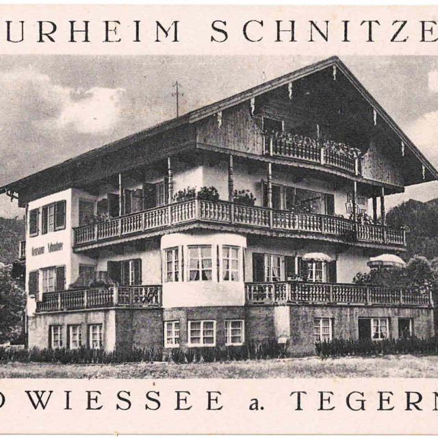 Historisches Bild des Schnitzers Dahoam