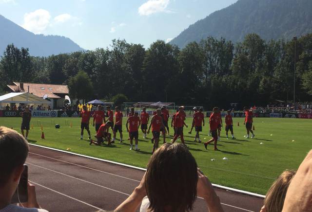 C-Jugend Test gegen FC Bayern München in Gmund 